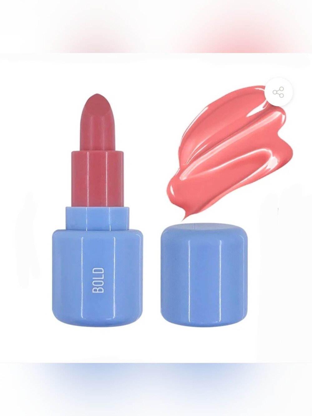 RealHer Bold Creamy Lipstick - Bold - Deluxe Mini BNIB